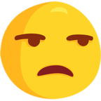 😒 Facebook / Messenger «Unamused Face» Emoji - Version de l'application Messenger