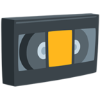 📼 Смайлик Facebook / Messenger «Videocassette» - В Messenger'е