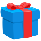 🎁 «Wrapped Gift» Emoji para Facebook / Messenger - Versión de la aplicación Messenger