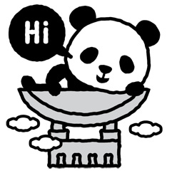 Les 1 600 pandas Facebook sticker #1