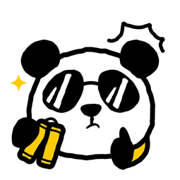 Sticker de Facebook Les 1 600 pandas #22