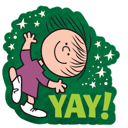 Sticker de Facebook Le Noël de Charlie Brown #9