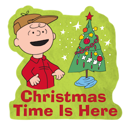 Facebook sticker Die Peanuts - Fröhliche Weihnachten #12