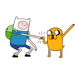 Sticker de Facebook Adventure Time #16