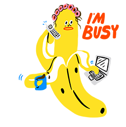 Sticker de Facebook La grande fête des bananes #8