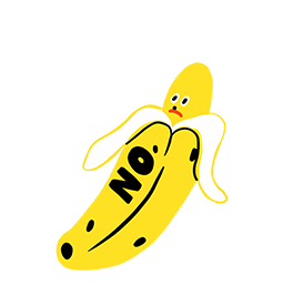 Стикер Facebook Полные бананы #16