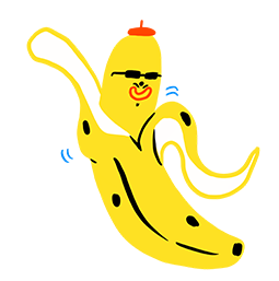 Facebook sticker Banana Bonanza #19