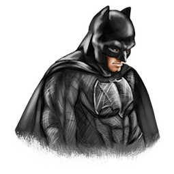 Facebook Batman V Superman Sticker #7