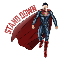 Facebook Batman V Superman Sticker #8
