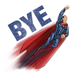 Sticker de Facebook Batman V Superman #16