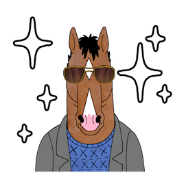 Facebook BoJack Horseman Sticker #20