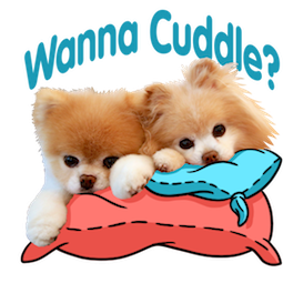 Boo and Buddy Facebook sticker #8