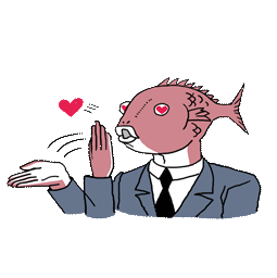 Business Fish Facebook sticker #2
