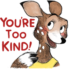 Facebook Dearest Deer Sticker #1