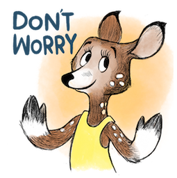 Sticker de Facebook Dearest Deer #15