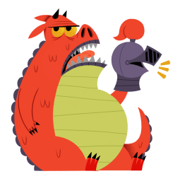 Facebook Dragon Clan Sticker #10