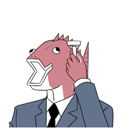 Business Fish im Alltag Facebook sticker #17