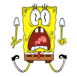 Facebook sticker F.U.N. mit SpongeBob #7