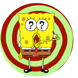 Facebook sticker F.U.N. mit SpongeBob #9