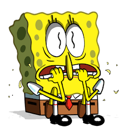 Facebook sticker F.U.N. mit SpongeBob #10