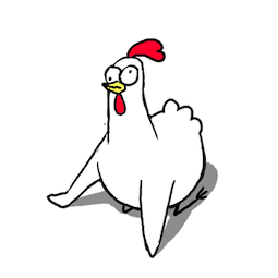Sticker de Facebook Mon super pote poulet #14