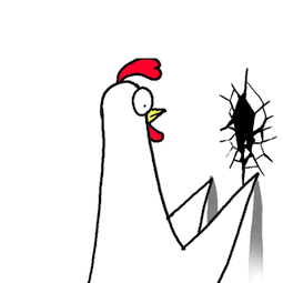 Mon super pote poulet Facebook sticker #15