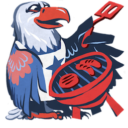 Sticker de Facebook El águila Hal #3