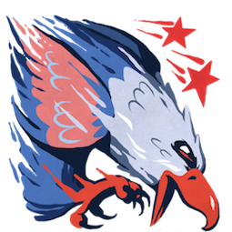 El águila Hal Facebook sticker #14
