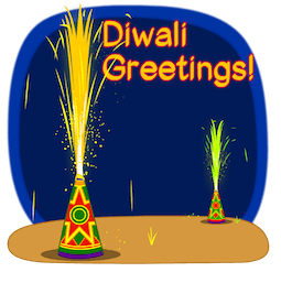 Sticker de Facebook ¡Feliz Diwali! #2