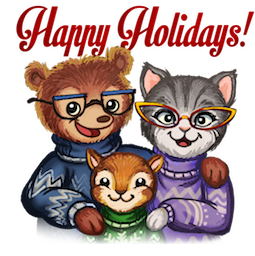 Facebook Home for the Holidays Sticker #8