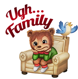 Facebook Home for the Holidays Sticker #16