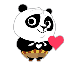 Kung Fu Panda Facebook sticker #4