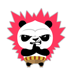 Стикер Facebook Кунг-фу панда #6