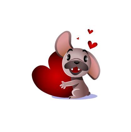 Facebook sticker Love is in the Air #7
