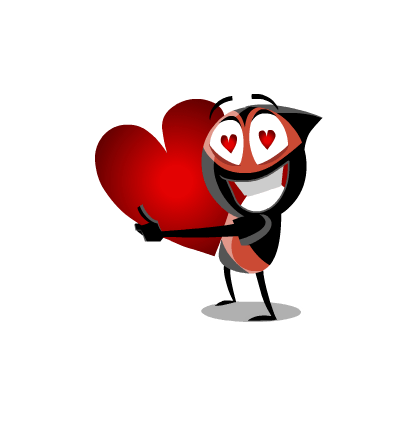 Facebook Love is in the Air Sticker #11