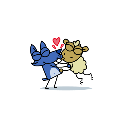 Facebook sticker Love is in the Air #16