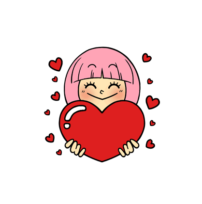 Facebook Love is in the Air Sticker #31