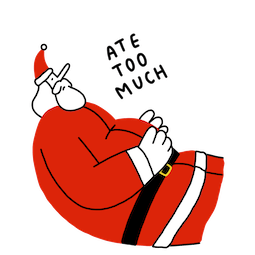 Facebook Merry and Bright Sticker #22