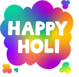 Facebook [Newsfeed] More Together: Holi Sticker #1