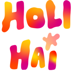 Sticker de Facebook [Fil d’actualité] Ensemble pour faire toujours plus : Holi #2