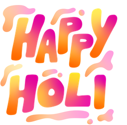 Facebook [Newsfeed] More Together: Holi Sticker #5