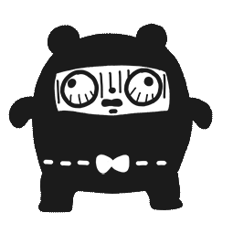 Facebook Ninja Bear Sticker #13