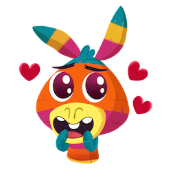 Facebook sticker Piñata Poi #3