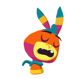 Facebook sticker Piñata Poi #7