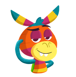 Facebook sticker Piñata Poi #12
