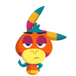 Facebook sticker Piñata Poi #17