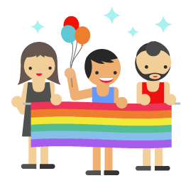 Facebook Pride Sticker #20