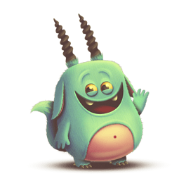 Monster mit Mucken Facebook sticker #20