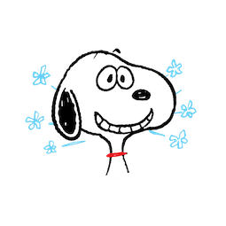 Facebook Snoopy and Friends Sticker #2