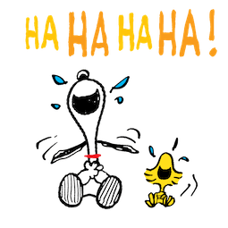 Sticker de Facebook Snoopy y sus amigos #4